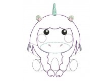 Stickdatei - Sweet Unicorn 3 Appli
